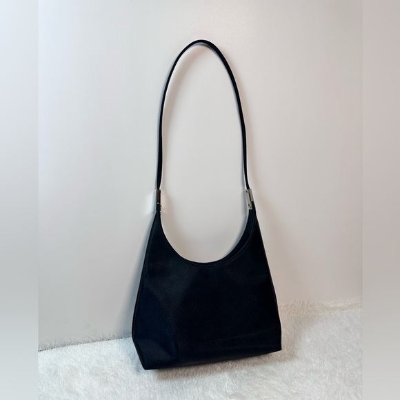 Vintage Nine West Black Triangular Shoulder Bag - Picture 3 of 11